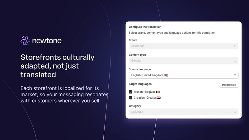 Newtone: Enterprise Translate