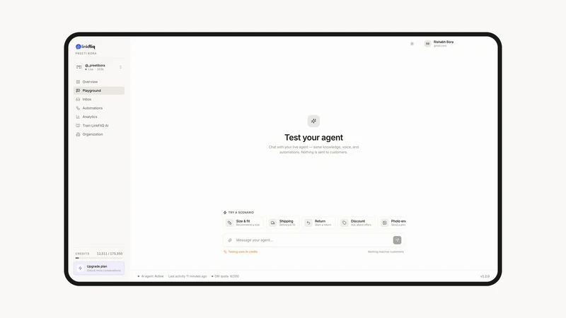 LinkFliQ: Instagram Automation