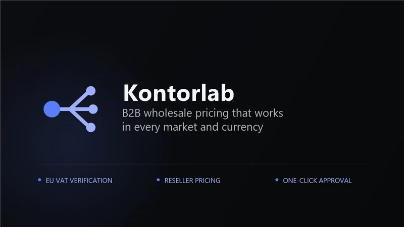 Kontorlab: EU B2B & Wholesale