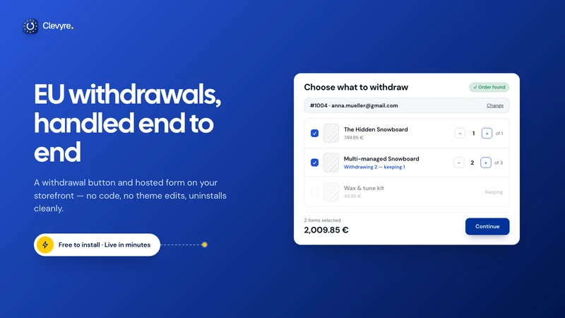 EU Withdrawal Button by CL