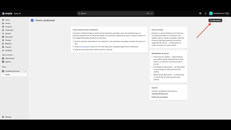 Conditionap Pricing