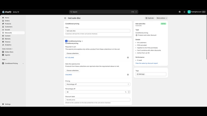 Conditionap Pricing