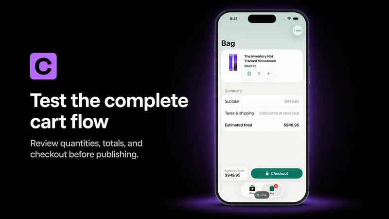 Mobile App Builder ‑ Cabano