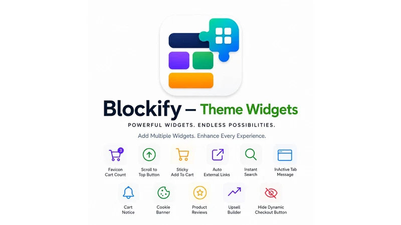 Blockify — Theme Widgets