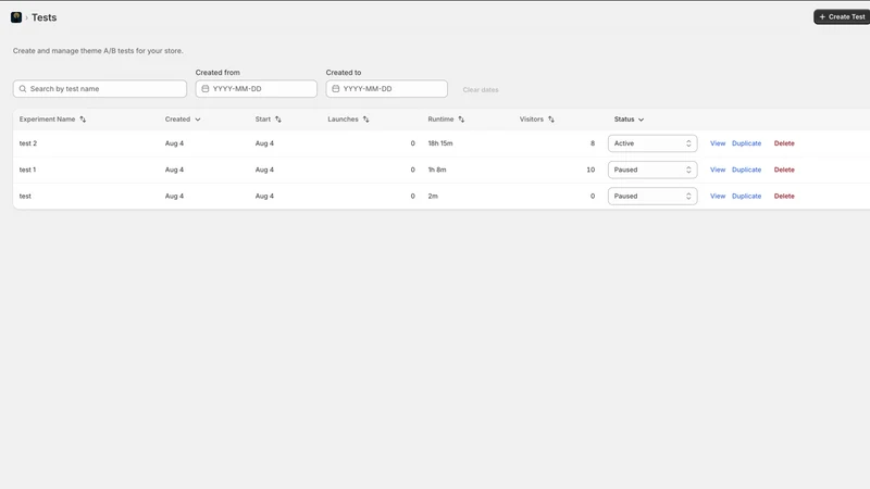 A Shot in the Dark: A/B Tests