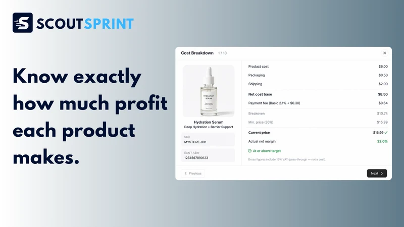 ScoutSprint: Bulk Price Editor