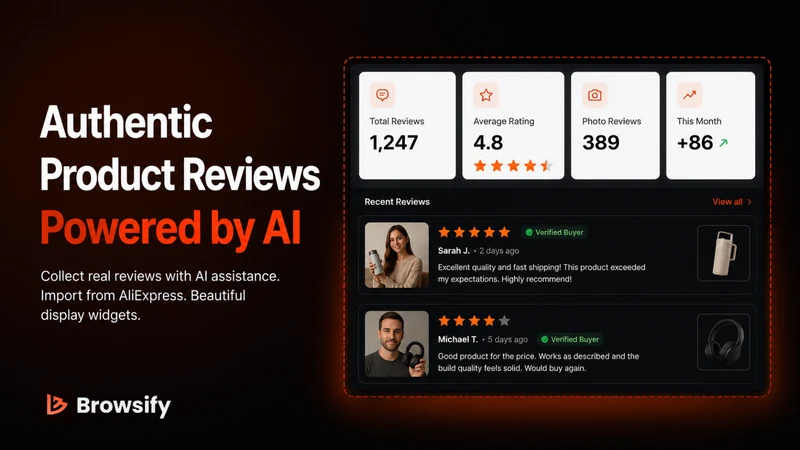 Browsify: Product Reviews App