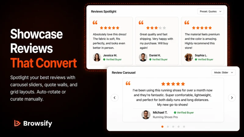 Browsify: Product Reviews App