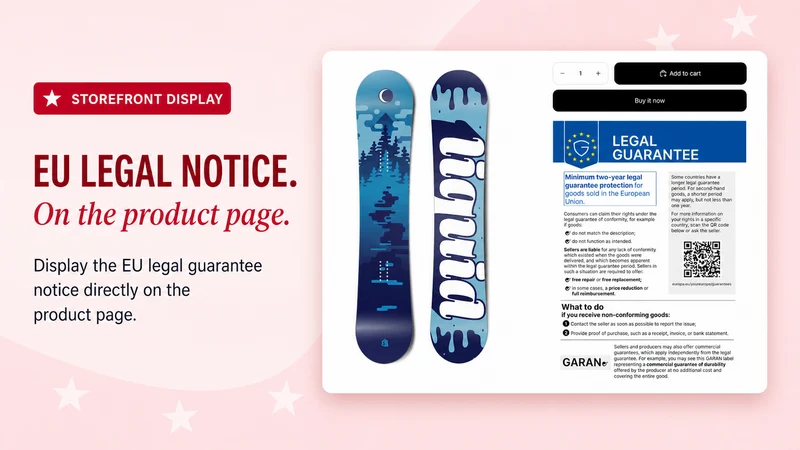 Cutvert Warranty Label