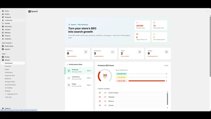 Speedr: SEO Optimizer