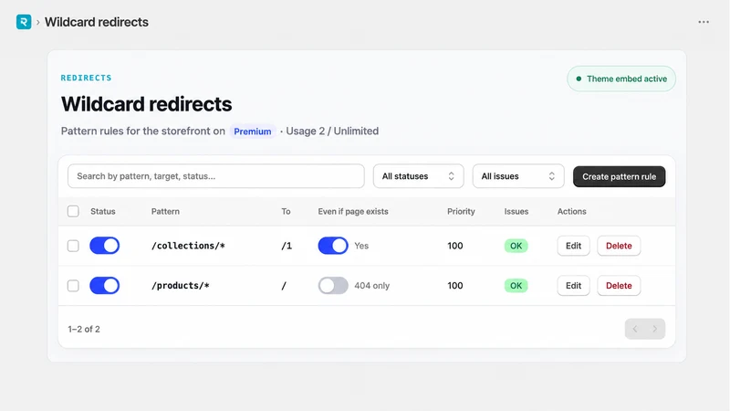 Reroutify – 301 & 404 Redirect