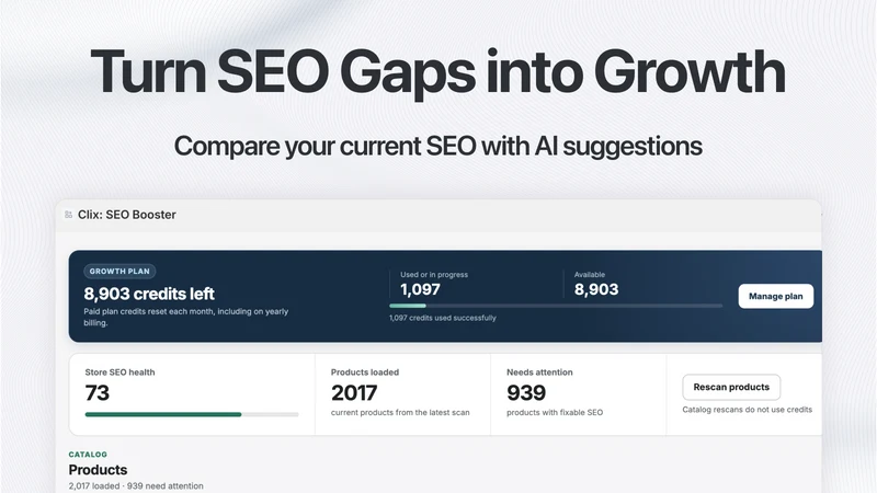 Claude SEO Booster : ClixSEO