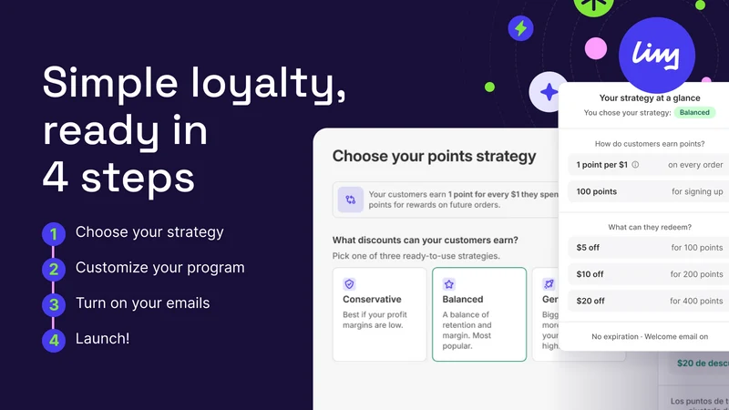 Livy Loyalty Program Rewards