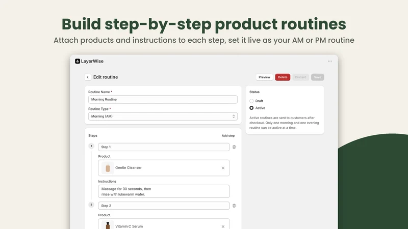 LayerWise ‑ Product Routines