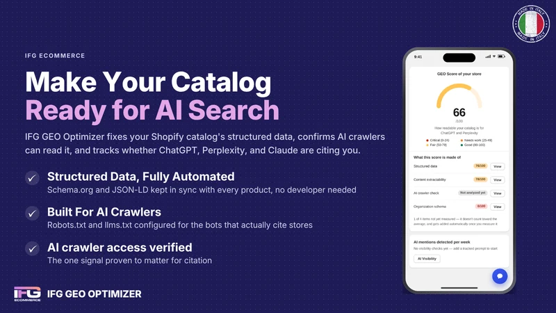 IFG GEO Optimizer: AI SEO/AEO