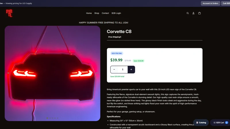 Midnight B2B Wholesale Pricing