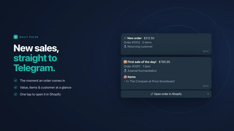 Daily Pulse: Sales Alerts