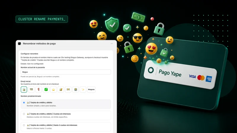 Cluster | Rename Payments