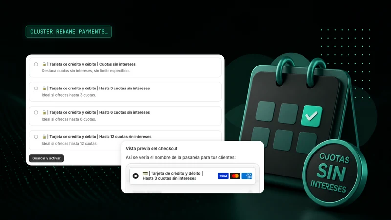 Cluster | Rename Payments