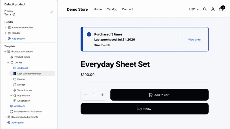 BuyTrail ‑ Purchase History