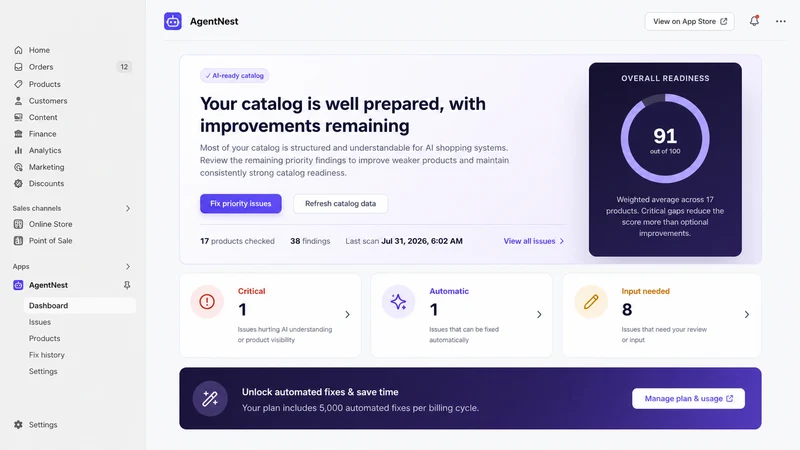 AgentNest ‑ ChatGPT Ad Catalog