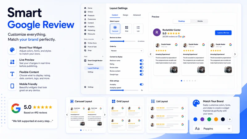 Trustio Smart Google Reviews