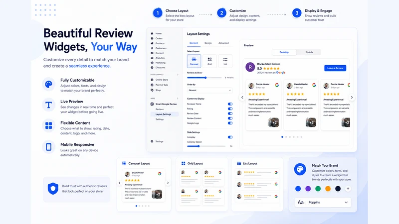 Trustio Smart Google Reviews
