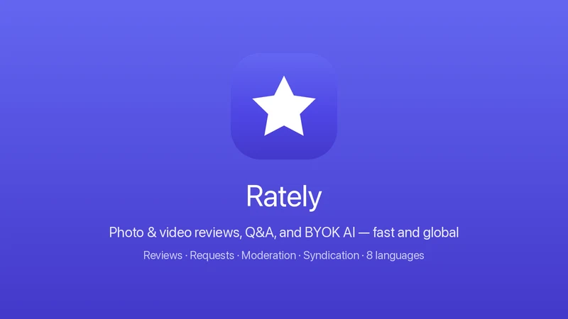 Rately: Product Reviews