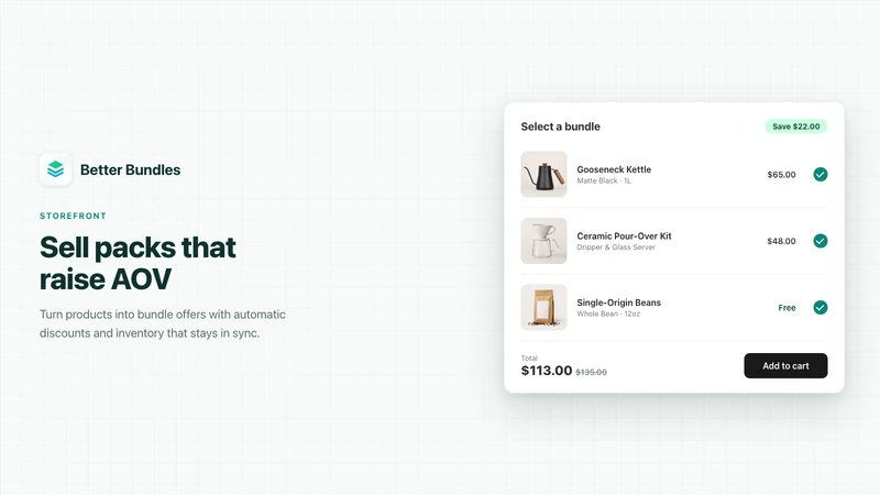 Better Bundles