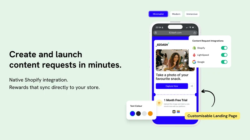 82DASH: UGC & Wallet Rewards