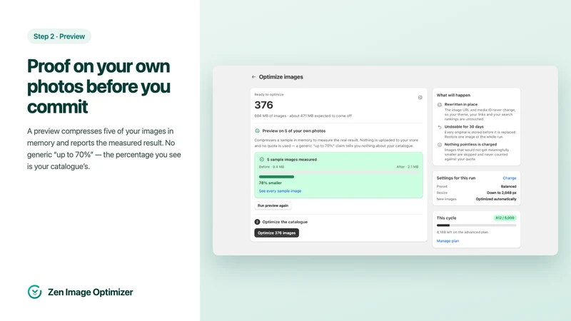 Zen Image Optimizer