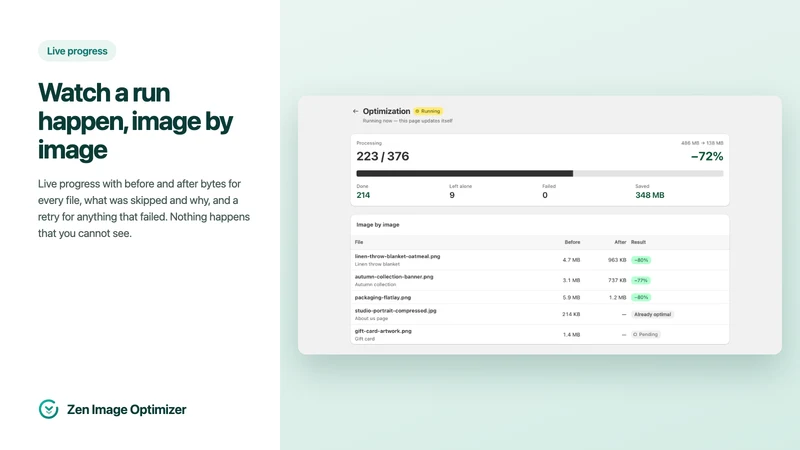 Zen Image Optimizer