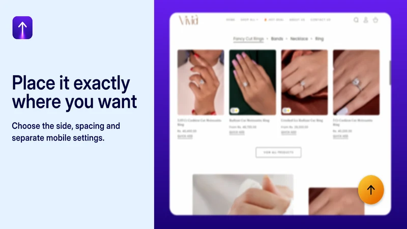 Uply: Back to Top Button