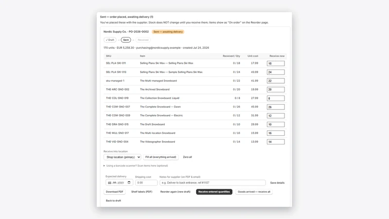 RestockLoop