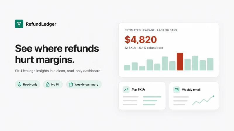 Refund Ledger
