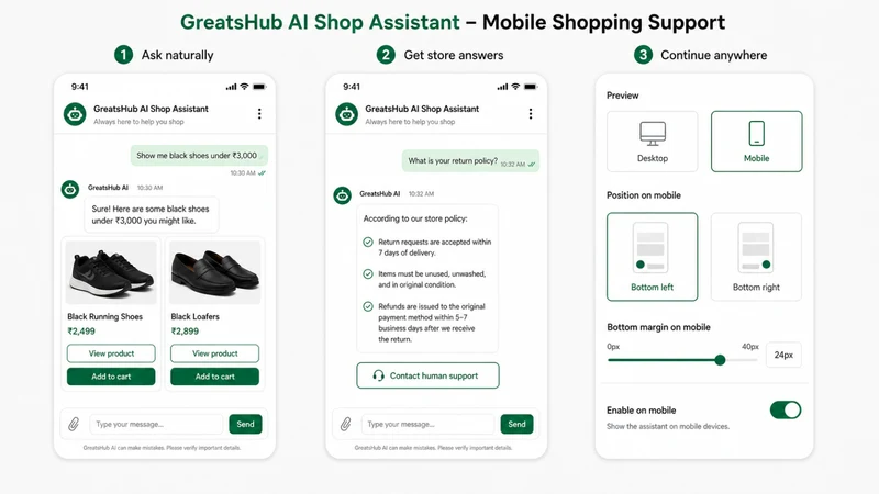 GreatsHub: AI Shop Assistant