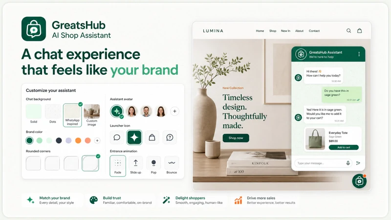 GreatsHub: AI Shop Assistant
