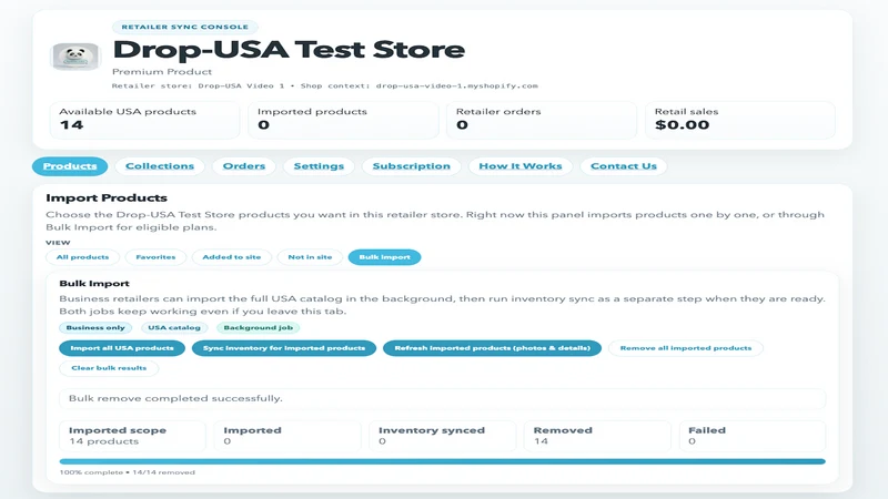 Drop‑USA Retailer