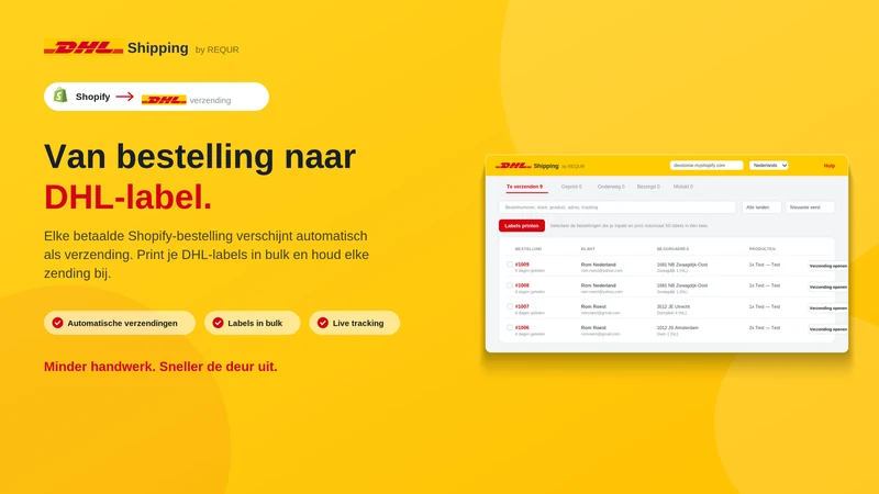 DHL NL & BE
