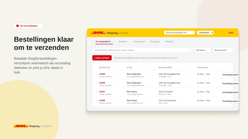 DHL NL & BE