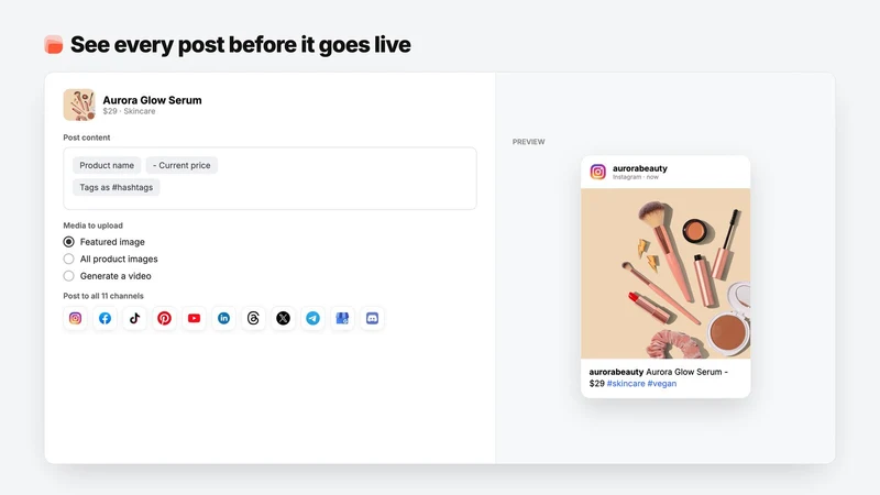 Yoomru: Social Media Auto Post