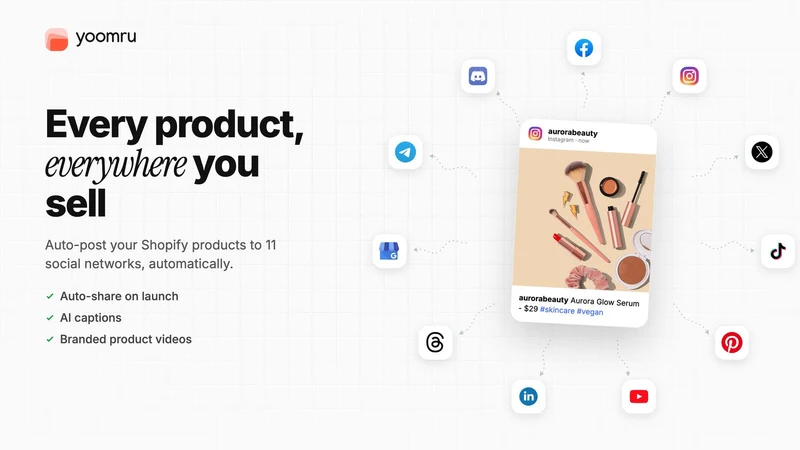 Yoomru: Social Media Auto Post