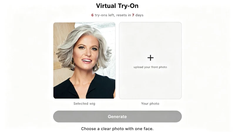 TryHair: Wig Try‑On