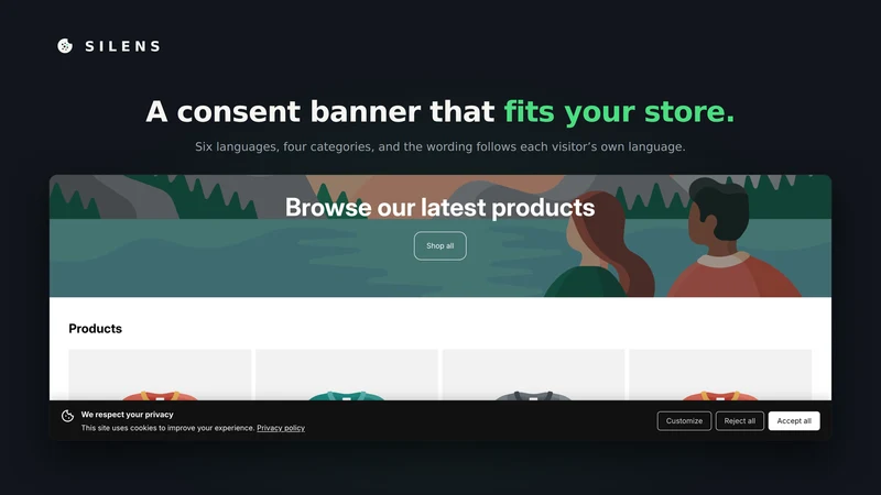Silens ‑ Cookie Banner & GDPR