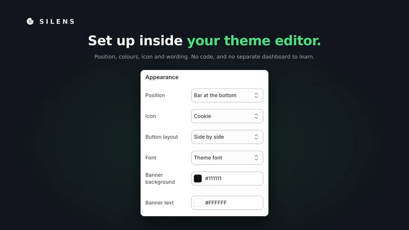 Silens ‑ Cookie Banner & GDPR