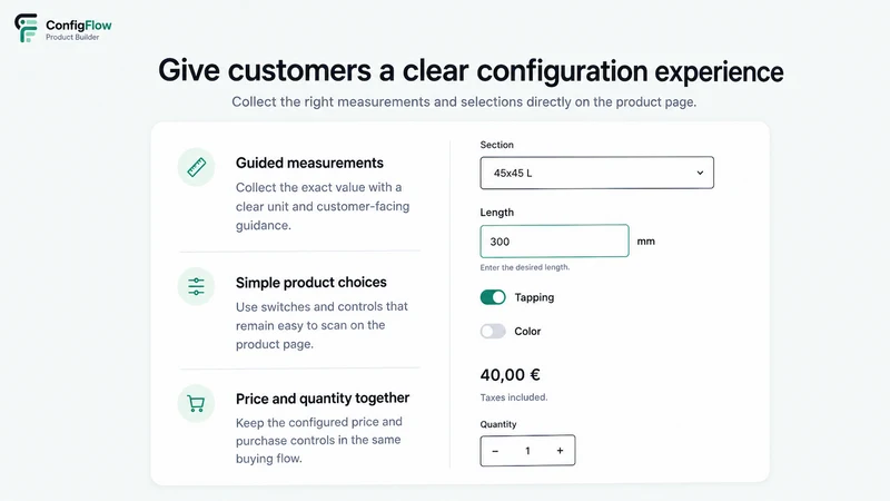 Configflow product builder