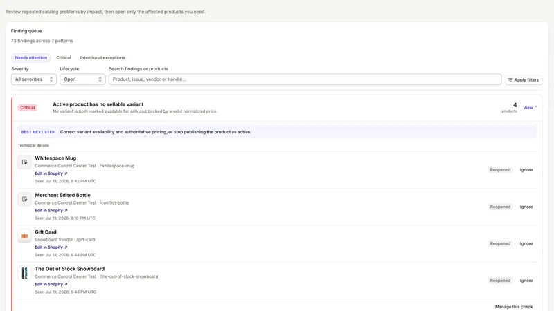 Catalog Command