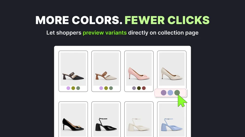 AR Color Swatch Variant Images