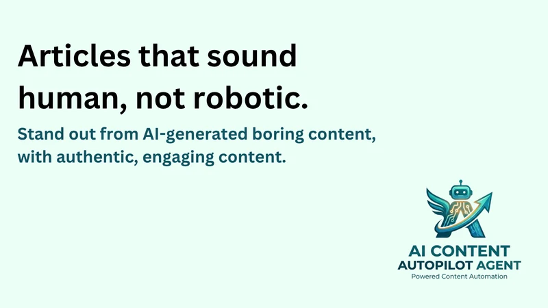 AI Content Autopilot Agent