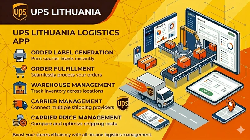 UPS Shipping Lithuania